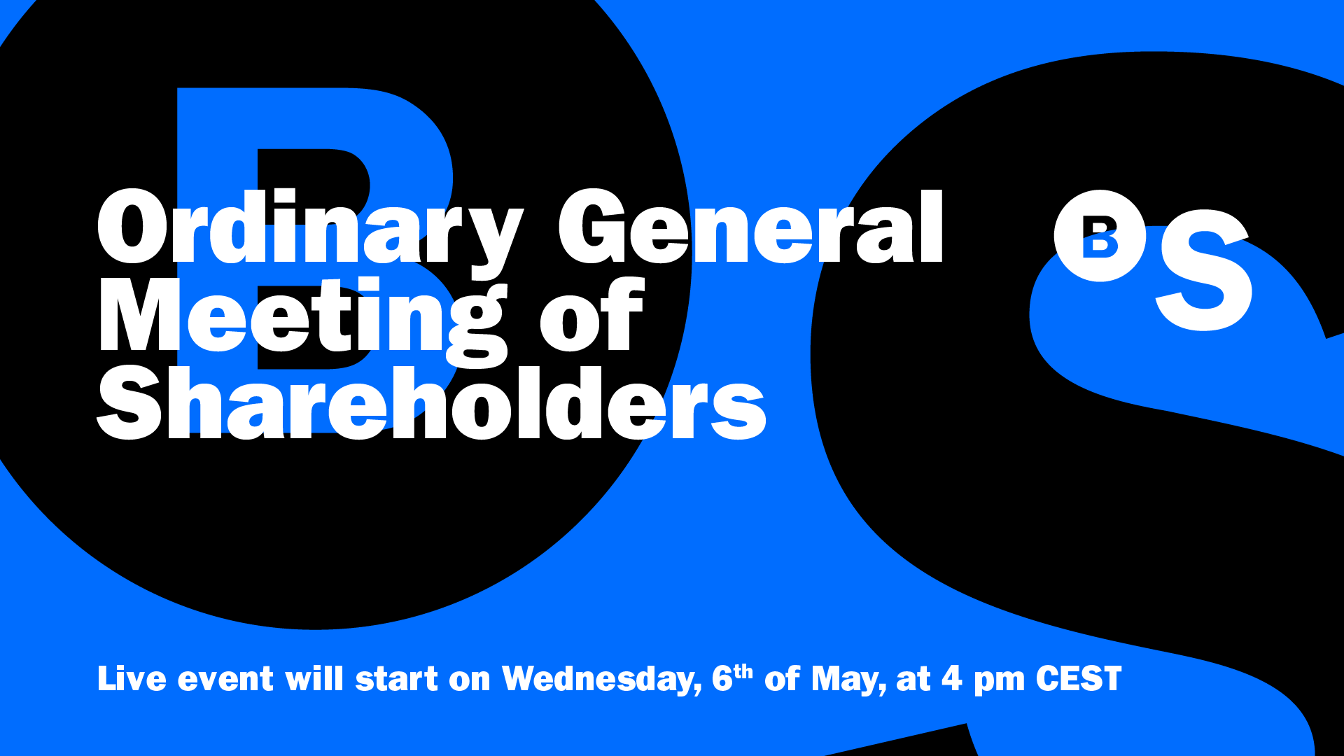 Ordinary General Shareholders' Meeting 2026